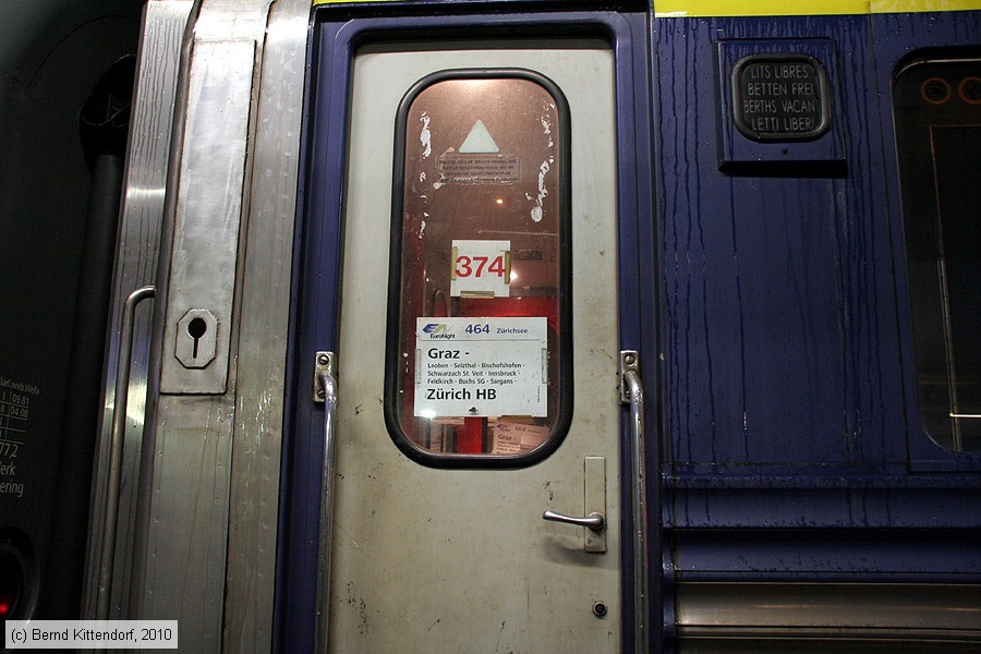 ÖBB - Zuglaufschild
/ Bild: zuglaufen464_bk1002050470.jpg