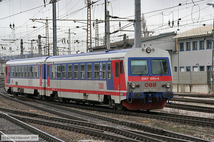 Österreich – ÖBB - Dieseltriebwagen - Baureihe 5147