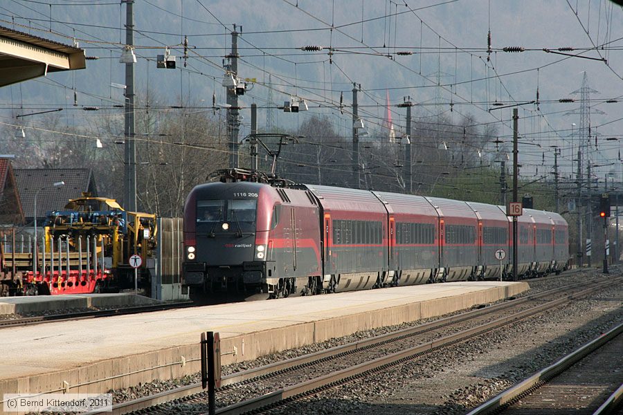 ÖBB - 1116 205
/ Bild: oebb1116205_bk1103290023.jpg