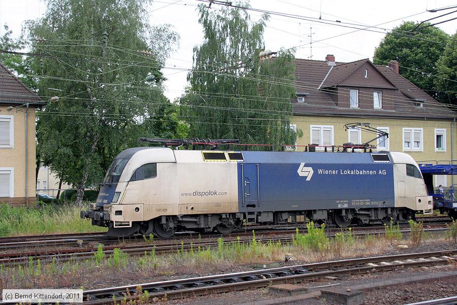 Wiener Lokalbahnen - ES64U2-068
/ Bild: wlbes64u2068_bk1106090076.jpg