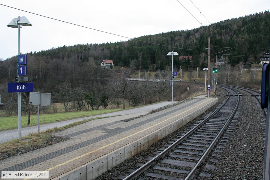 Bahnhof Küb
/ Bild: bfkueb_bk1103180144.jpg Bahnhof Küb
/ Bild: bfkueb_bk1103180144.jpg