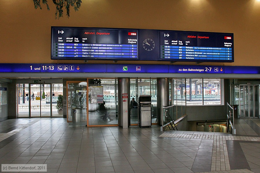 W&ouml;rgl Hauptbahnhof
/ Bild: bfwoerglhbf_bk1103280046.jpg