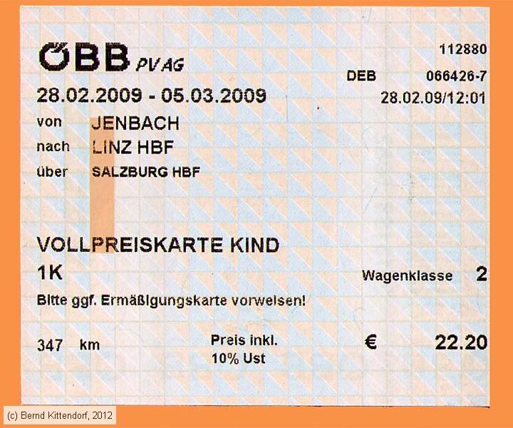 ÖBB - Fahrkarte
/ Bild: oebb_fk20090228jl.jpg