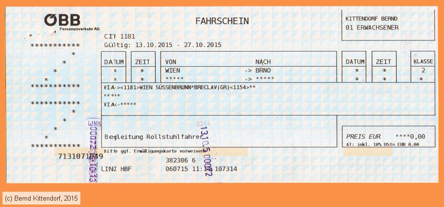 &Ouml;BB - Fahrkarte
/ Bild: oebb_fk20151013hb.jpg