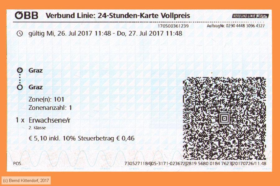 ÖBB - Fahrkarte
/ Bild: oebb_fk20170726lgraz24h.jpg