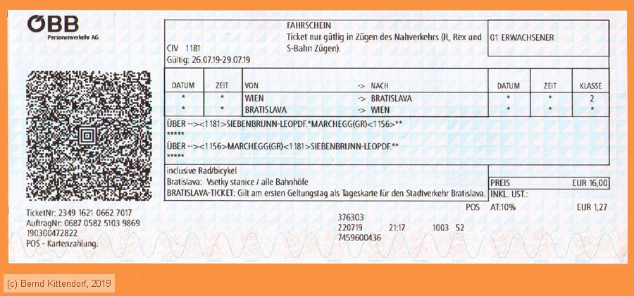 ÖBB - Fahrkarte
/ Bild: oebb_fk20190726a.jpg