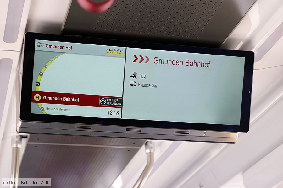 Straßenbahn Gmunden - 129 - Innenansicht
/ Bild: traunsee129_bk1808200131.jpg