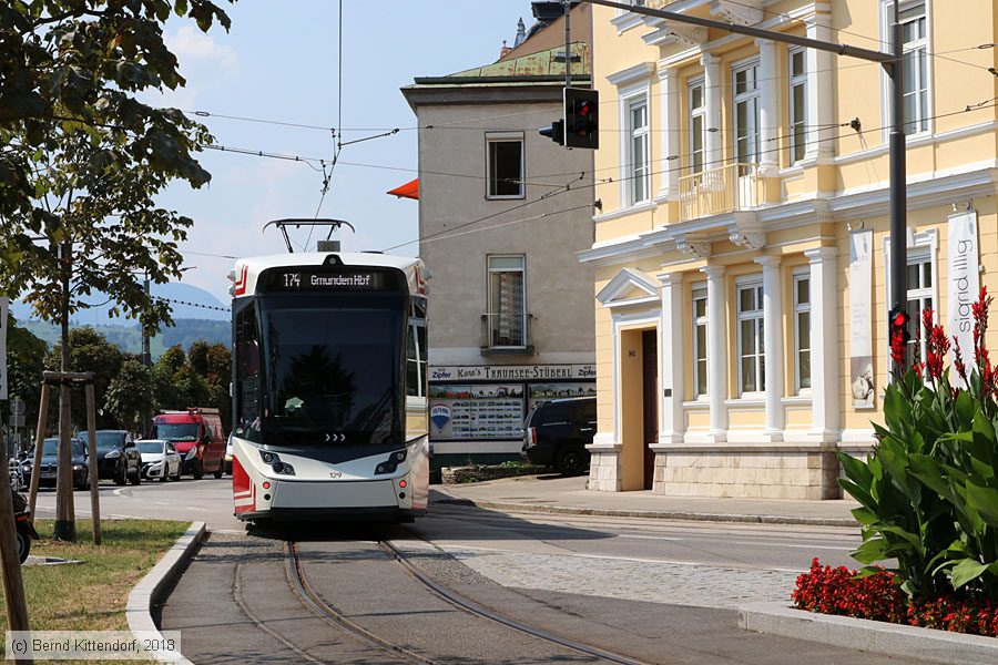 Straßenbahn Gmunden - 129 
/ Bild: traunsee129_bk1808200148.jpg