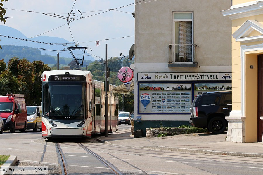 Straßenbahn Gmunden - 129 
/ Bild: traunsee129_bk1808200149.jpg