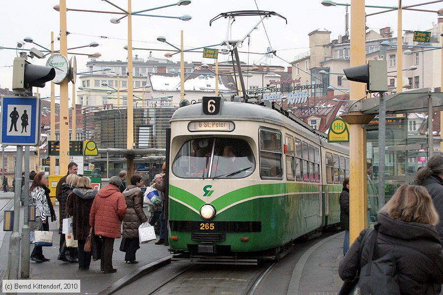 Straßenbahn Graz - 265
/ Bild: graz265_bk1002050344.jpg