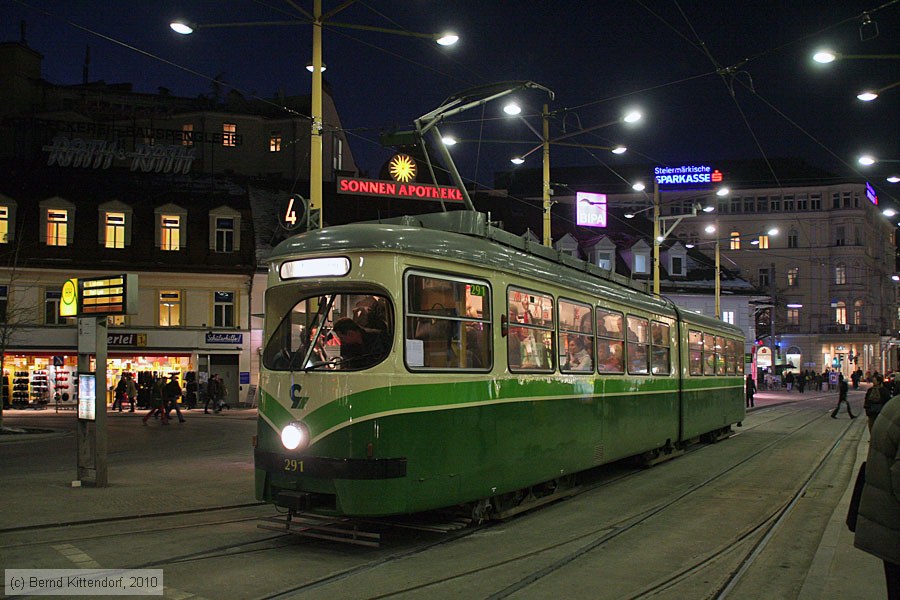 Stra&szlig;enbahn Graz - 291
/ Bild: graz291_bk1002030464.jpg