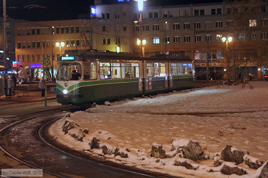 Straßenbahn Graz - 504
/ Bild: graz504_cw1002030474.jpg