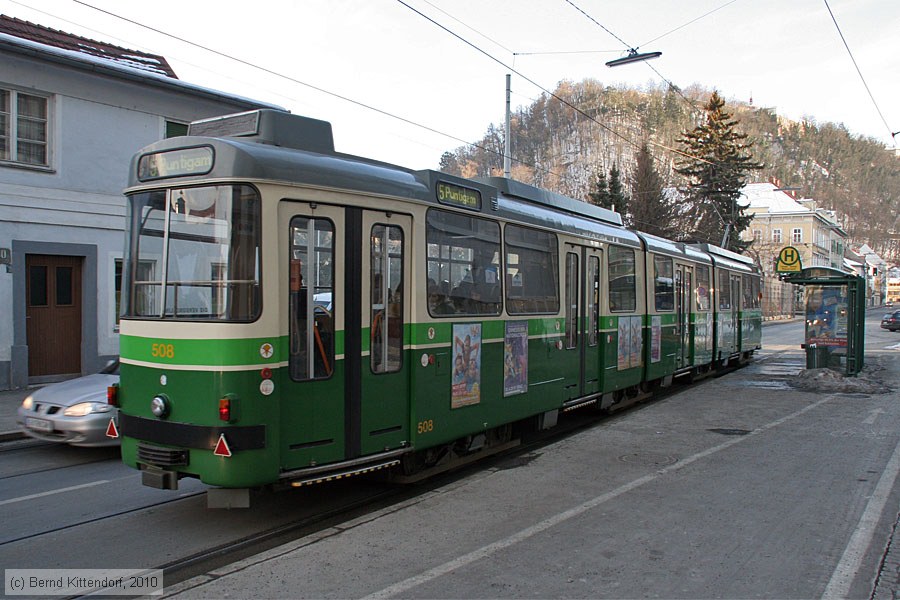 Straßenbahn Graz - 508
/ Bild: graz508_bk1002030345.jpg