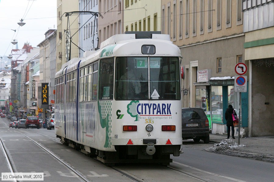 Straßenbahn Graz - 533
/ Bild: graz533_cw1002030045.jpg