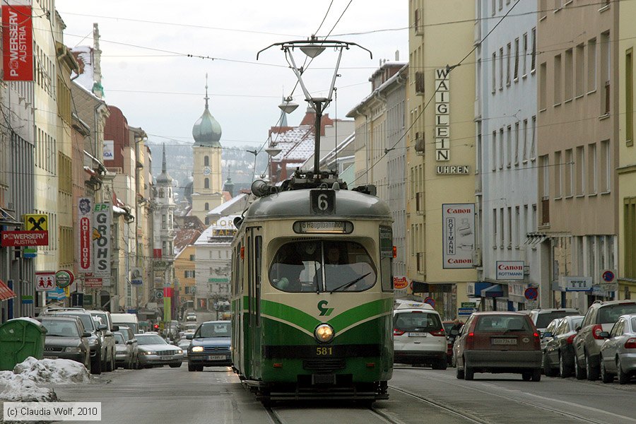 Stra&szlig;enbahn Graz - 581
/ Bild: graz581_cw1002030057.jpg