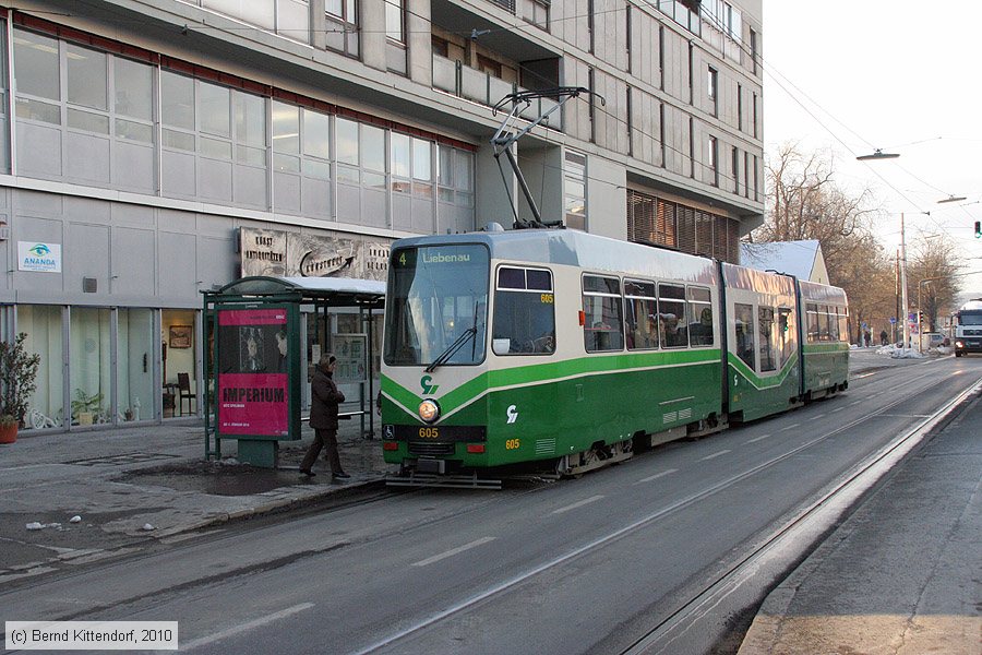 Straßenbahn Graz - 605
/ Bild: graz605_bk1002030347.jpg