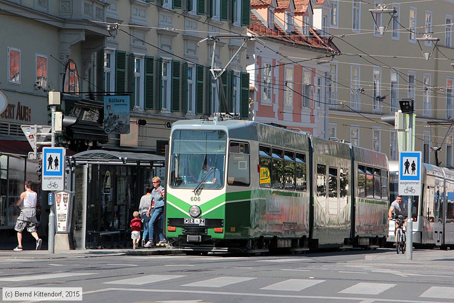 Straßenbahn Graz - 606
/ Bild: graz606_bk1507110070.jpg