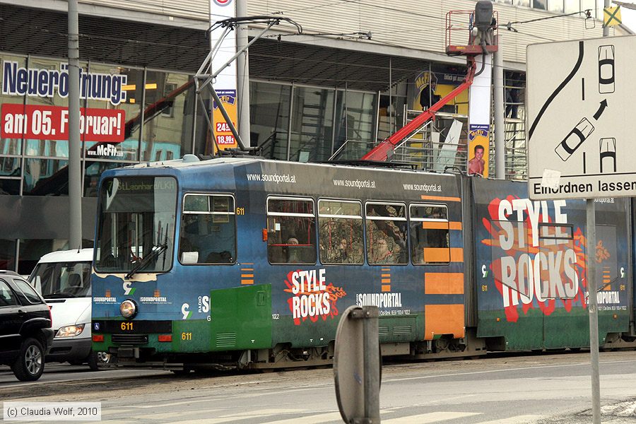 Straßenbahn Graz - 611
/ Bild: graz611_cw1002030138.jpg