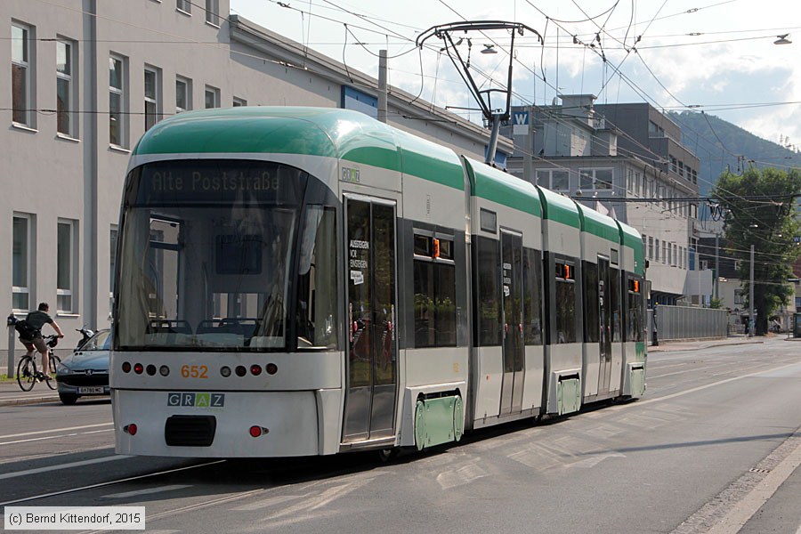Straßenbahn Graz - 652
/ Bild: graz652_bk1507090285.jpg