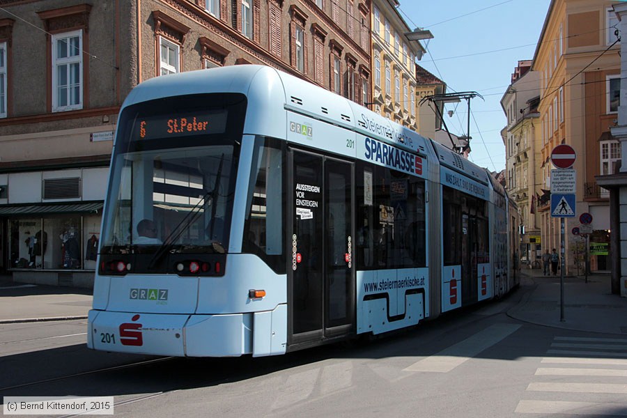 Straßenbahn Graz - 201
/ Bild: graz201_bk1507110057.jpg