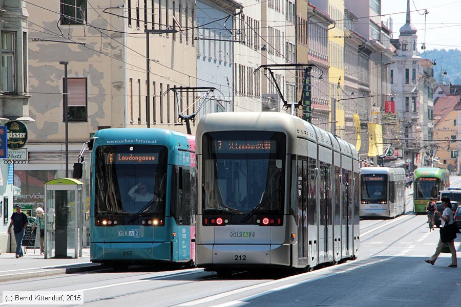 Straßenbahn Graz - 212
/ Bild: graz212_bk1507100030.jpg