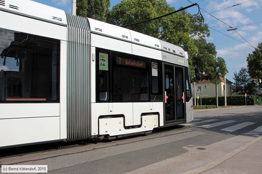 Straßenbahn Graz - 213
/ Bild: graz213_bk1507090195.jpg