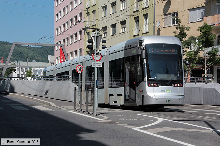 Straßenbahn Graz - 213
/ Bild: graz213_bk1507100004.jpg