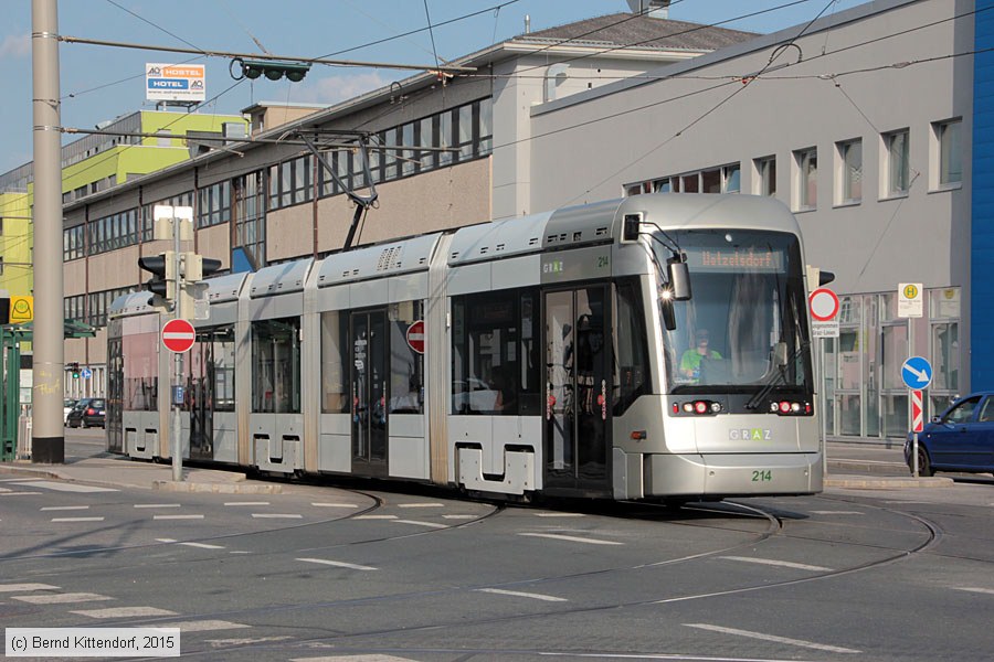 Straßenbahn Graz - 214
/ Bild: graz214_bk1507090294.jpg