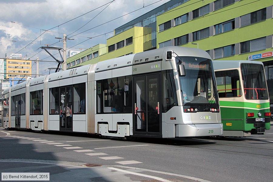 Straßenbahn Graz - 215
/ Bild: graz215_bk1507090239.jpg