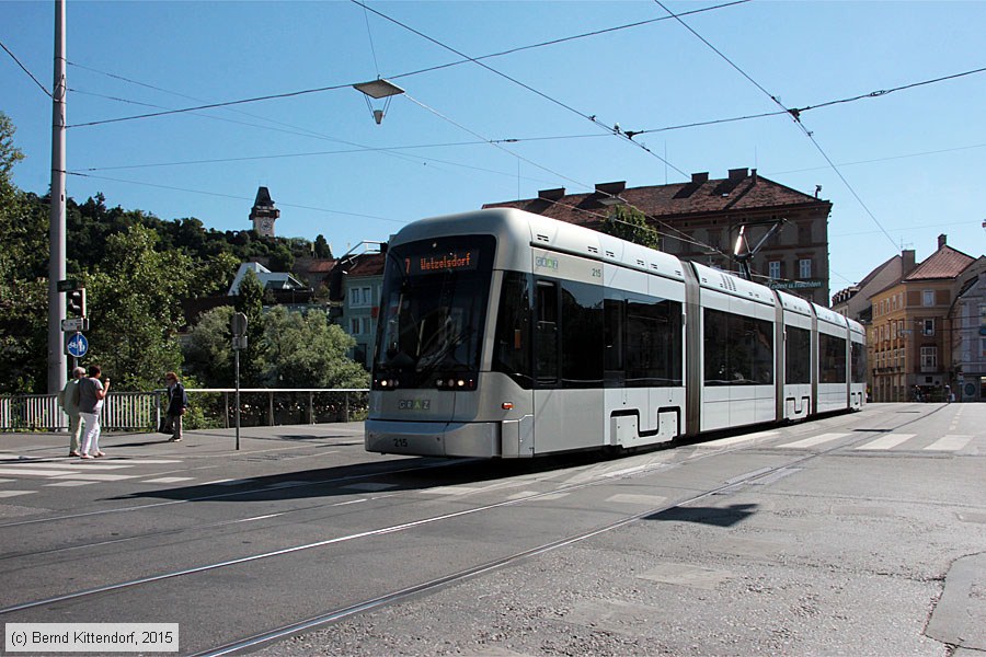 Straßenbahn Graz - 215
/ Bild: graz215_bk1507110015.jpg