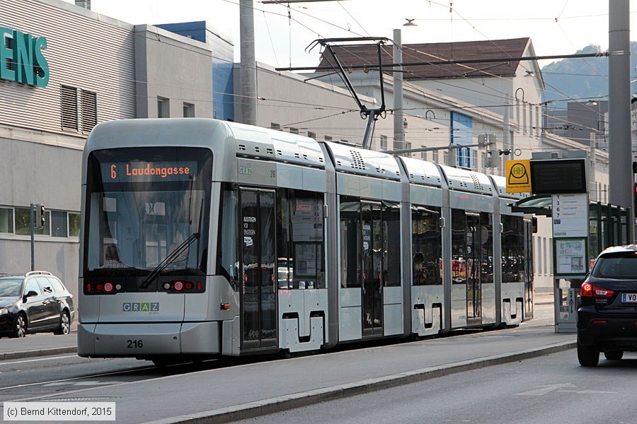 Straßenbahn Graz - 216
/ Bild: graz216_bk1507090255.jpg