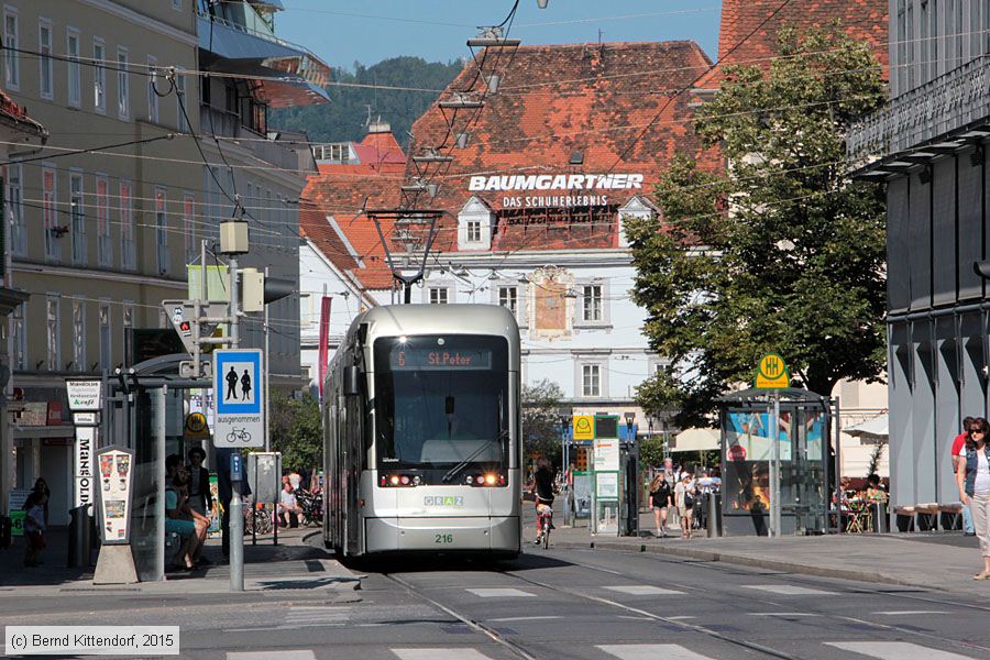 Straßenbahn Graz - 216
/ Bild: graz216_bk1507110025.jpg