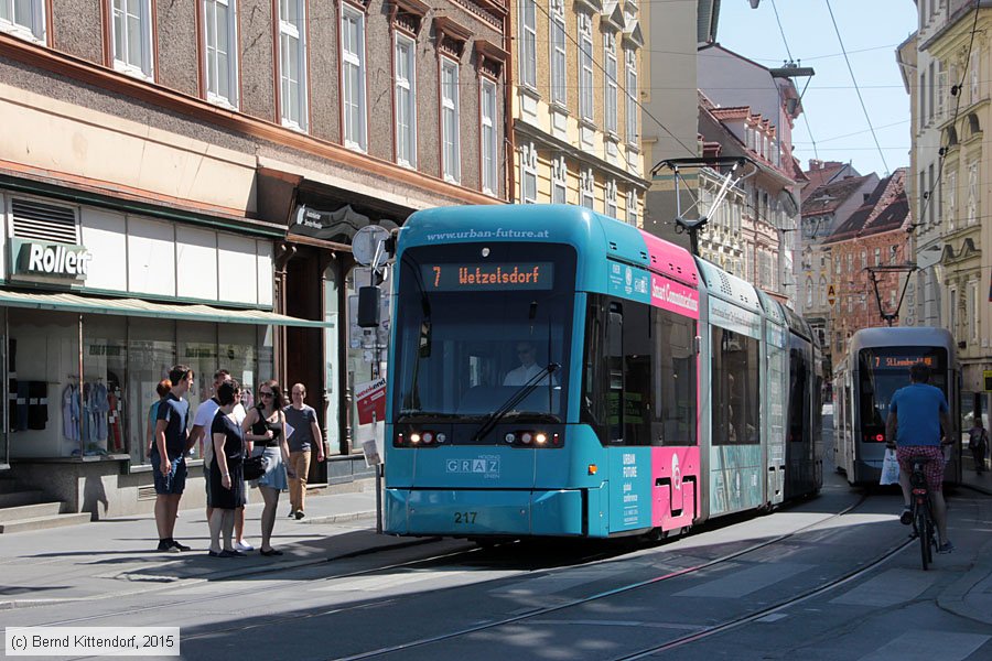 Straßenbahn Graz - 217
/ Bild: graz217_bk1507110049.jpg