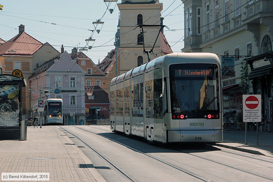 Straßenbahn Graz - 219
/ Bild: graz219_bk1507110079.jpg