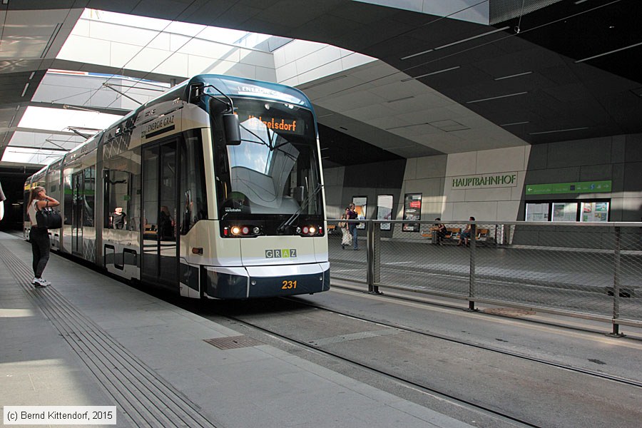 Straßenbahn Graz - 231
/ Bild: graz231_bk1507090175.jpg