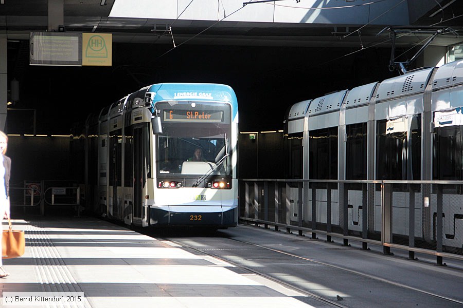 Straßenbahn Graz - 232
/ Bild: graz232_bk1507110005.jpg