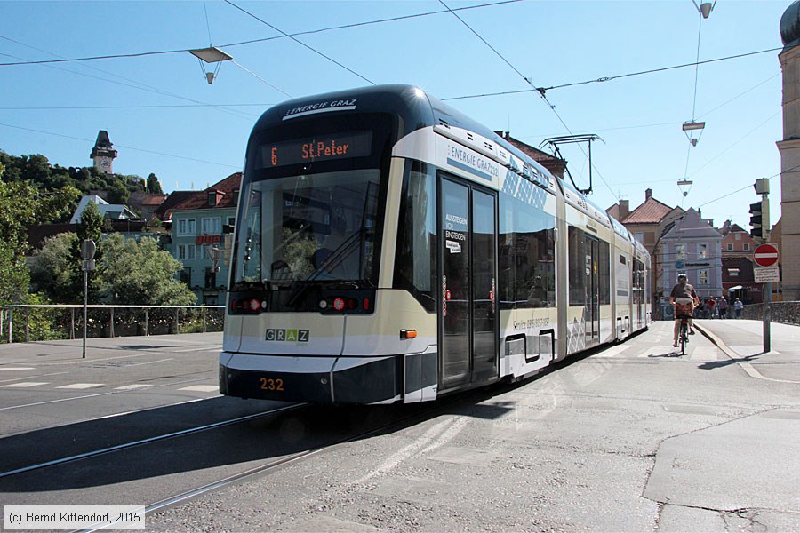 Straßenbahn Graz - 232
/ Bild: graz232_bk1507110008.jpg