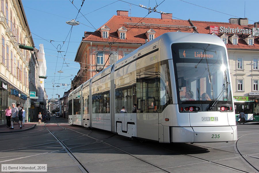 Straßenbahn Graz - 235
/ Bild: graz235_bk1507100381.jpg