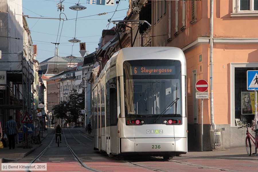 Straßenbahn Graz - 236
/ Bild: graz236_bk1507100380.jpg