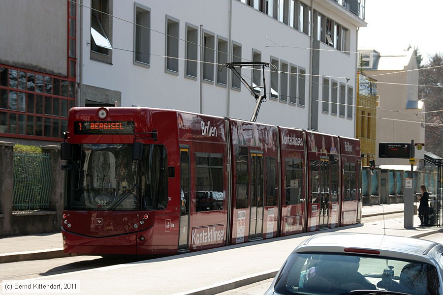 Straßenbahn Innsbruck - 302
/ Bild: innsbruck302_bk1103290170.jpg