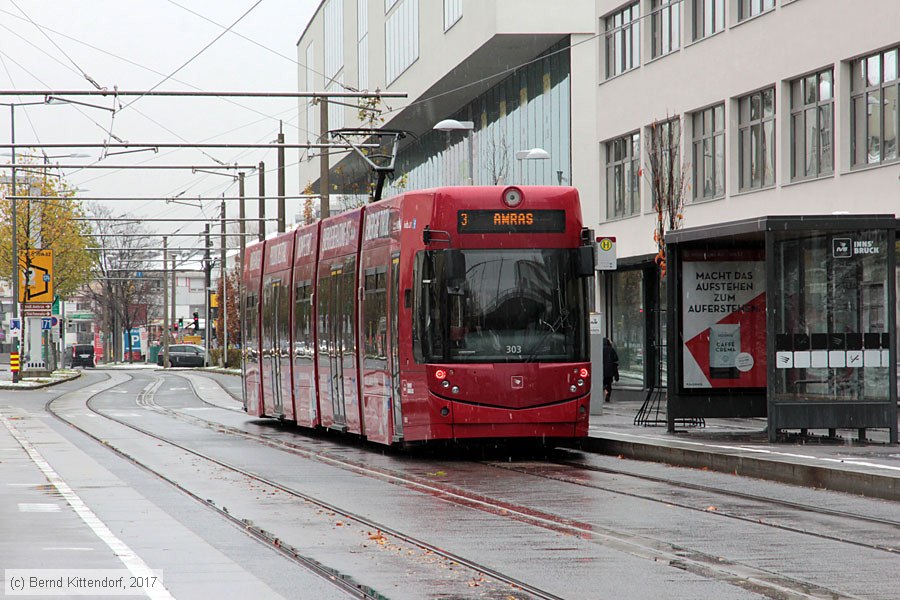Straßenbahn Innsbruck - 303
/ Bild: innsbruck303_bk1711130033.jpg