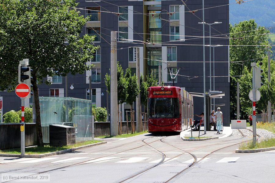 Stra&szlig;enbahn Innsbruck - 304
/ Bild: innsbruck304_bk1906180138.jpg