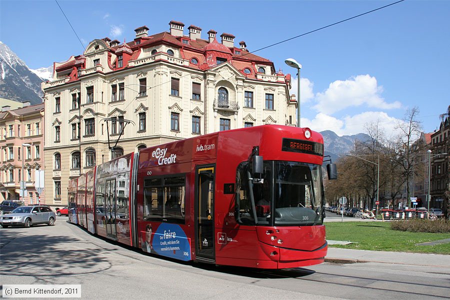 Straßenbahn Innsbruck - 306
/ Bild: innsbruck306_bk1103290189.jpg Straßenbahn Innsbruck - 306
/ Bild: innsbruck306_bk1103290189.jpg
