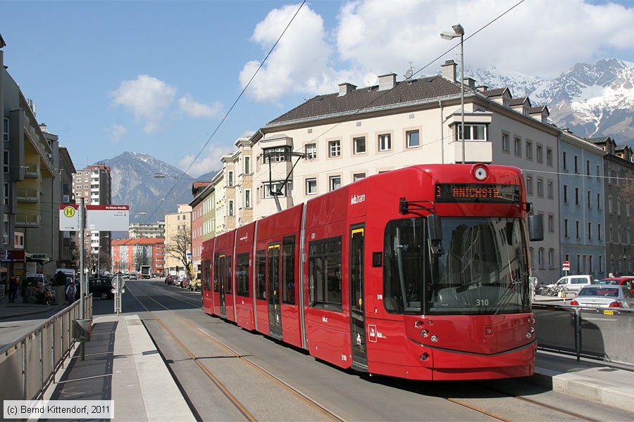 Straßenbahn Innsbruck - 310
/ Bild: innsbruck310_bk1103290131.jpg Straßenbahn Innsbruck - 310
/ Bild: innsbruck310_bk1103290131.jpg