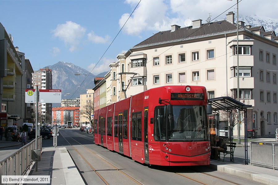 Straßenbahn Innsbruck - 310
/ Bild: innsbruck310_bk1103290132.jpg Straßenbahn Innsbruck - 310
/ Bild: innsbruck310_bk1103290132.jpg