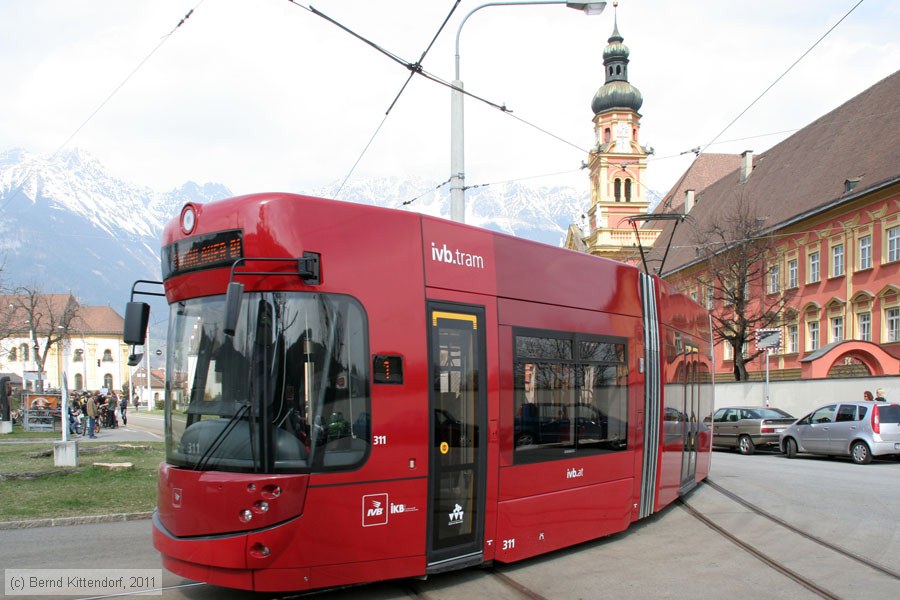 Straßenbahn Innsbruck - 311
/ Bild: innsbruck311_bk1103270104.jpg Straßenbahn Innsbruck - 311
/ Bild: innsbruck311_bk1103270104.jpg