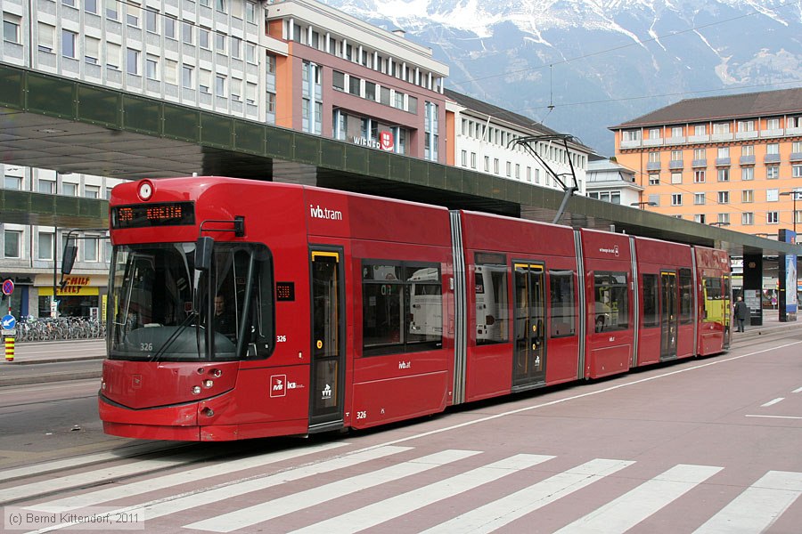 Straßenbahn Innsbruck - 326
/ Bild: innsbruck326_bk1103270077.jpg
