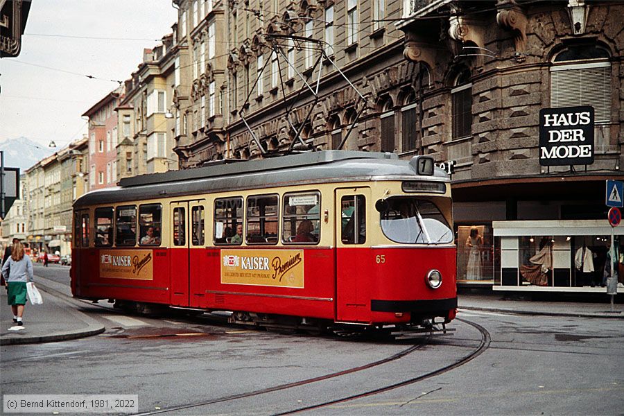 Stra&szlig;enbahn Innsbruck - 65
/ Bild: innsbruck65_ds038413.jpg