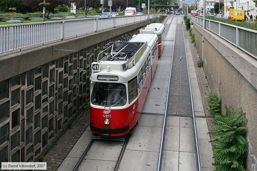 Wien - Straßenbahn - 4011
/ Bild: wien4011_bk0708100217.jpg