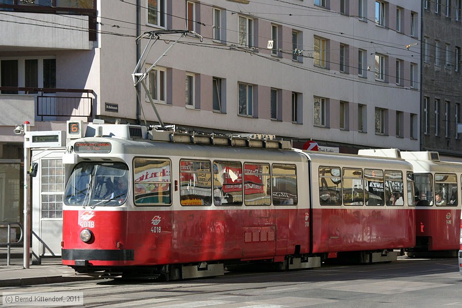 Wien - Straßenbahn - 4018
/ Bild: wien4018_bk1103140017.jpg